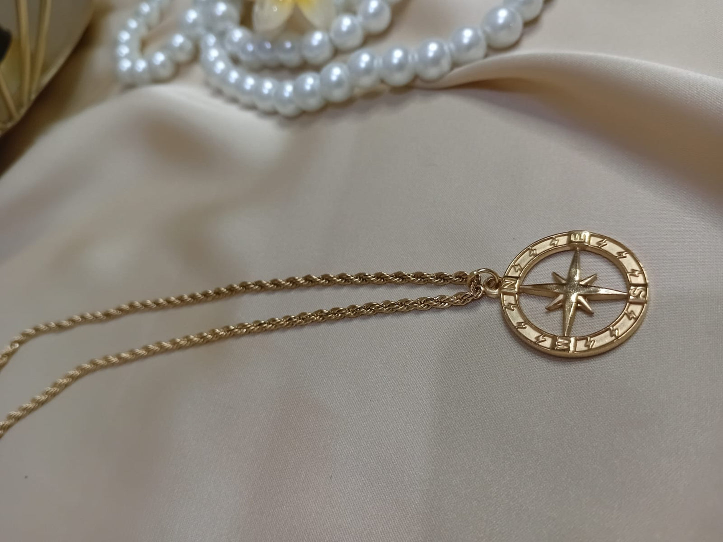 Unique Compass Style Necklace