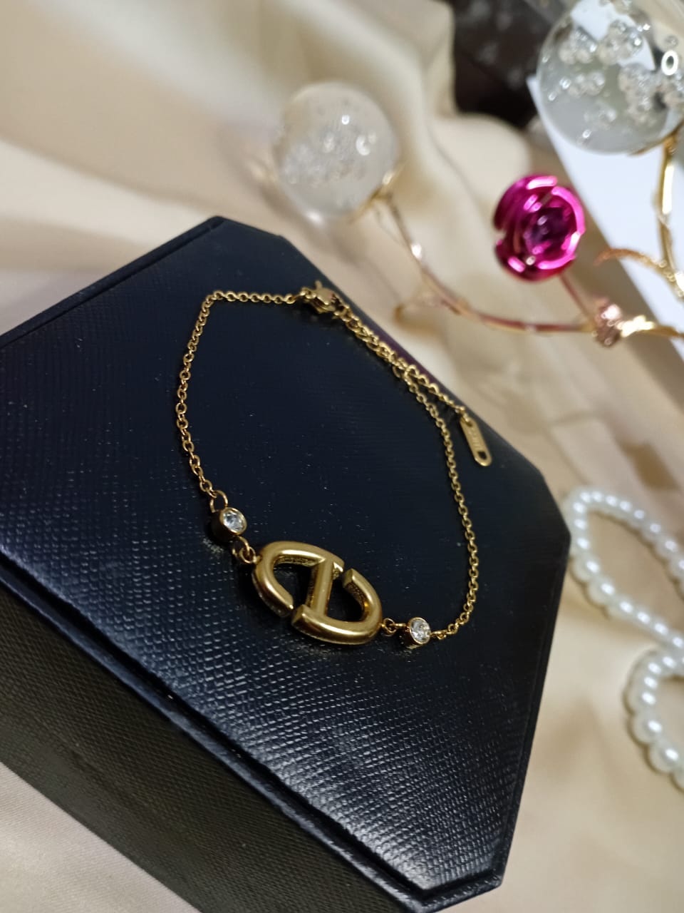 Golden Ins-Style Bracelet