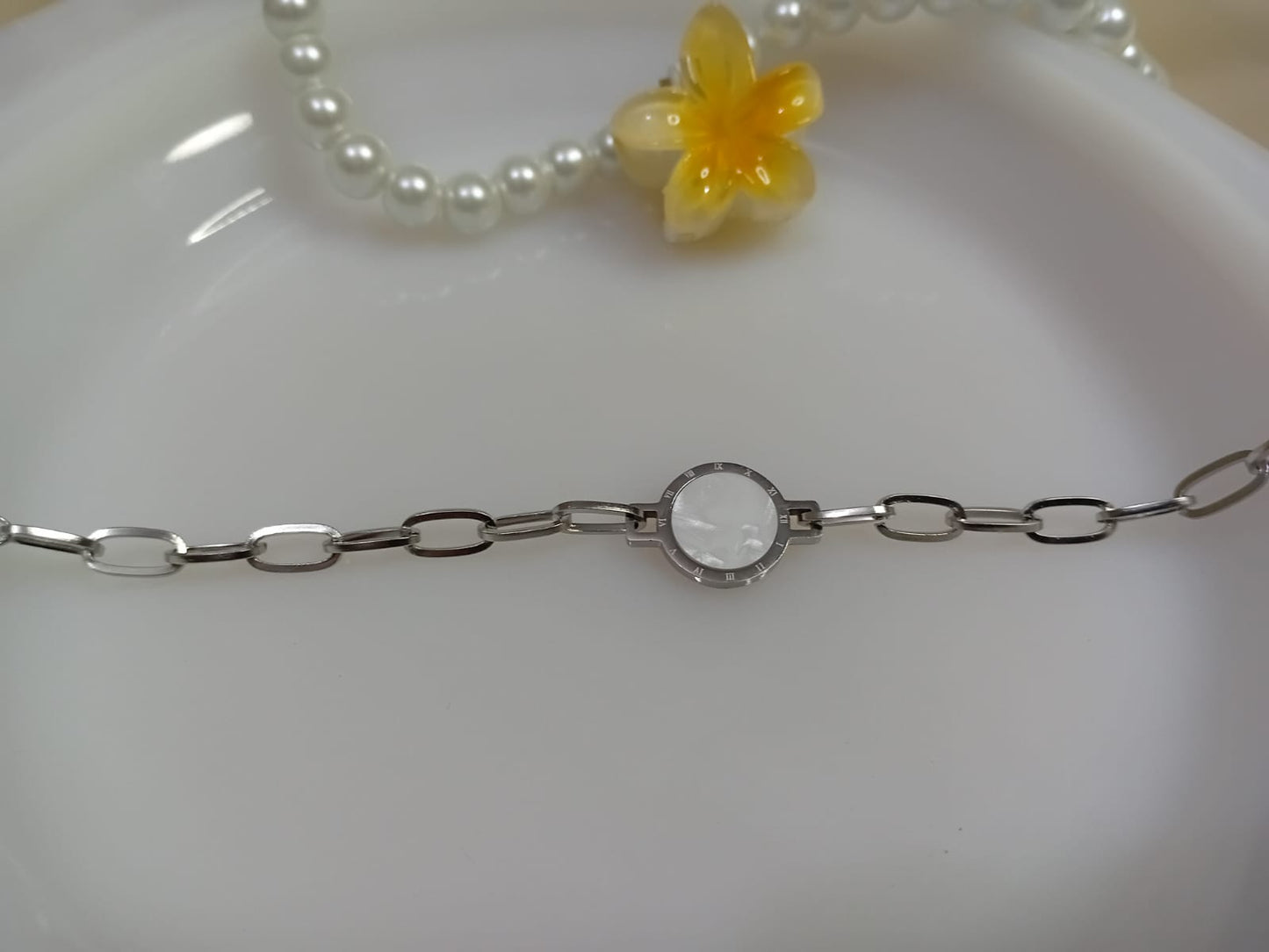 Silver Heavy Chain Bracelet