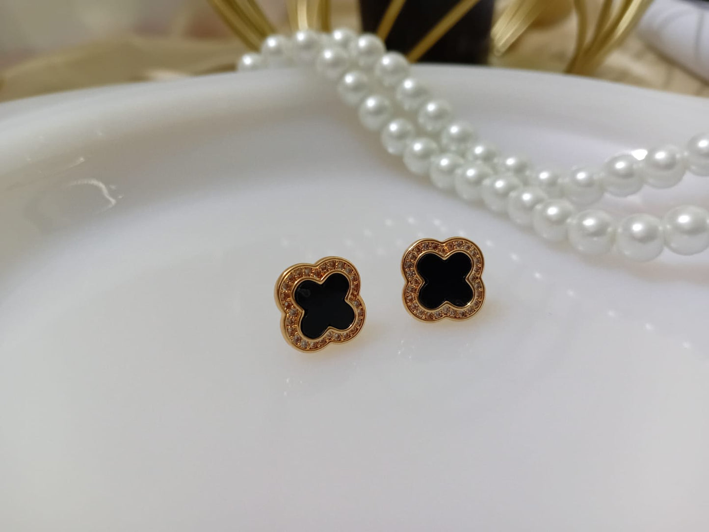 Black Clover Earings