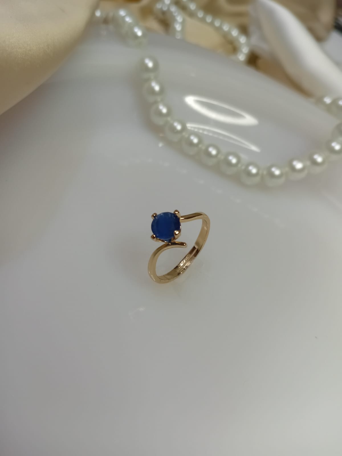 Golden Multi Stone Colour Rings In different minimal designs