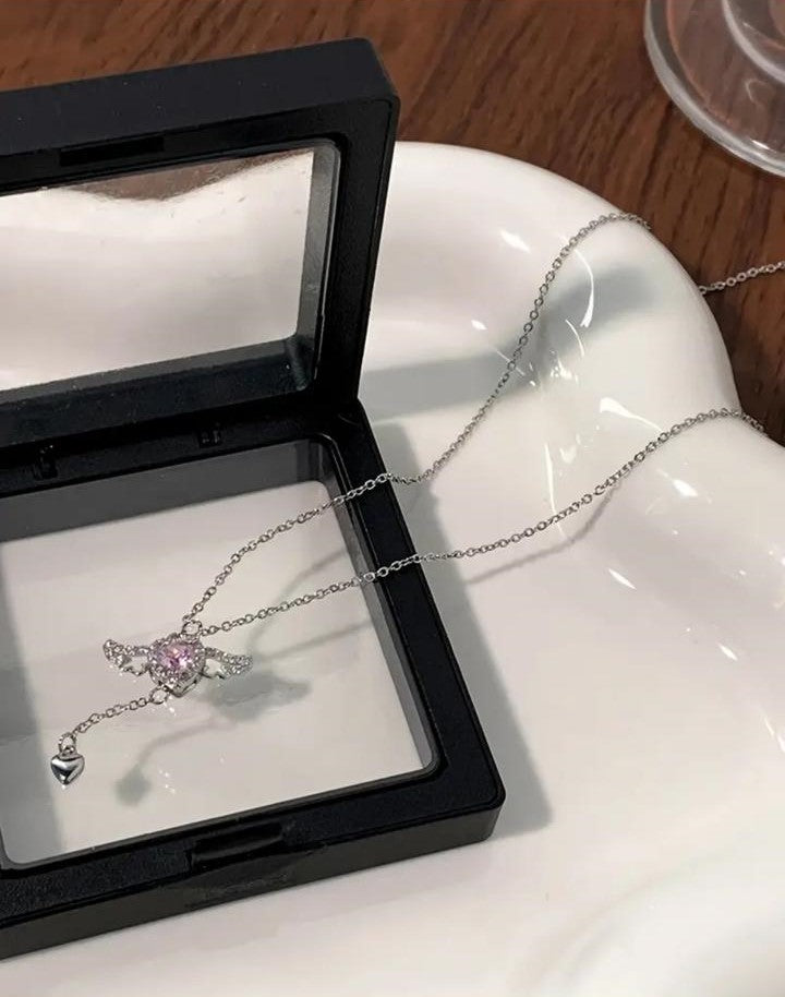 Fairy Pink Crystal Pendant