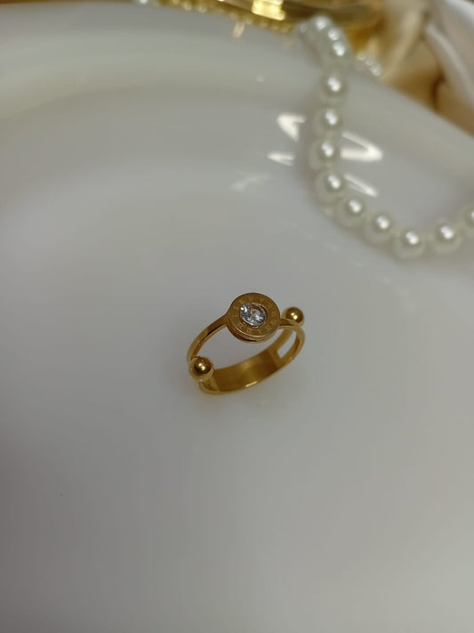 Gold Pretty Stainless Ring