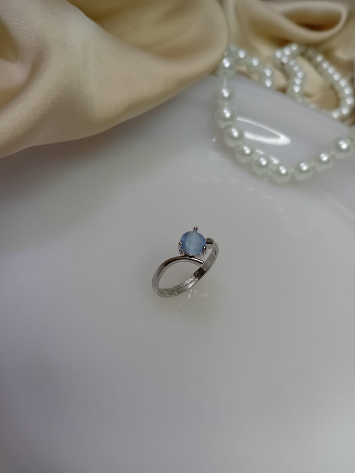 Silver Multi Stone Colour Rings In different minimal designs