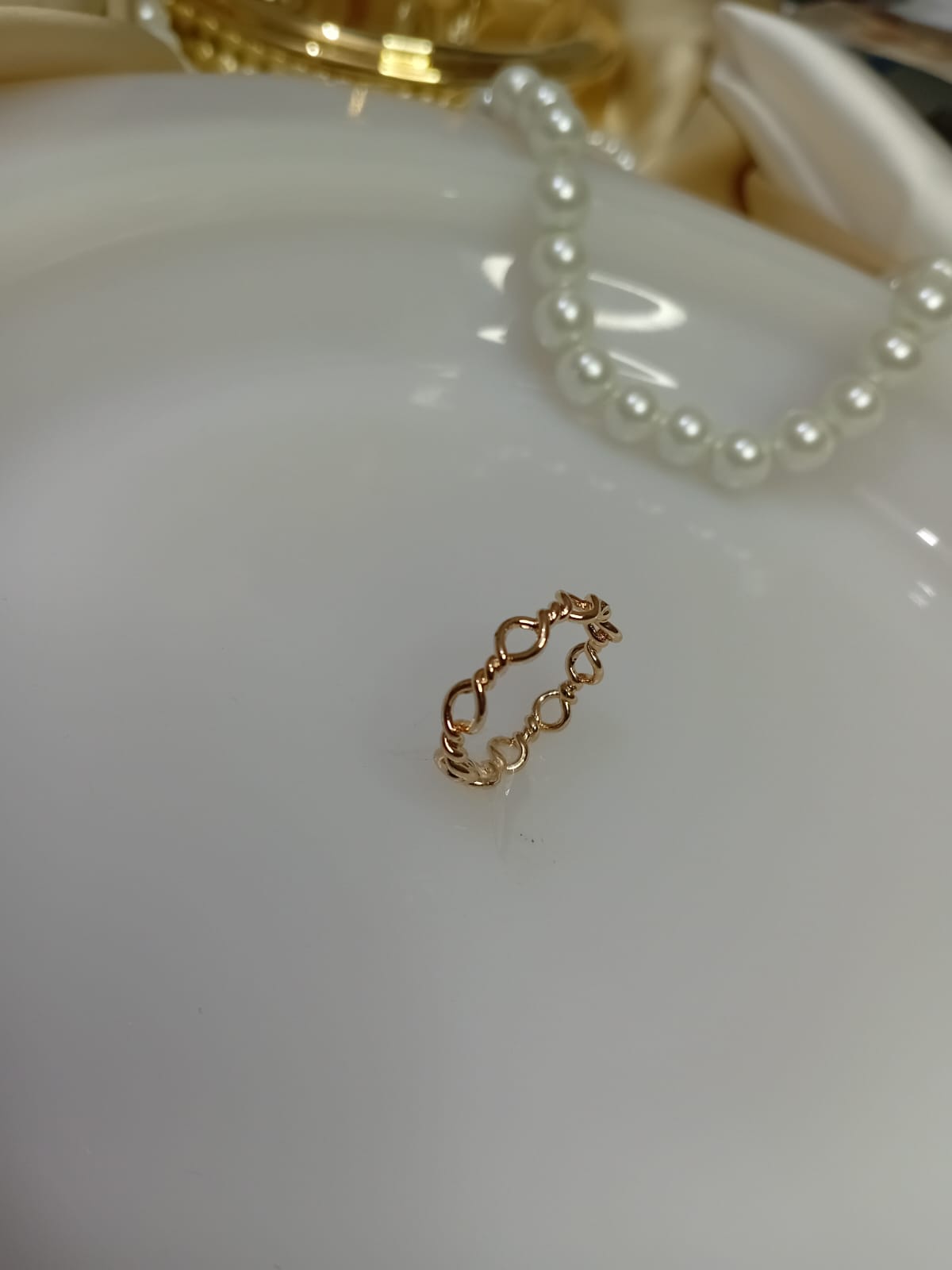 Simple Twisted Design Ring