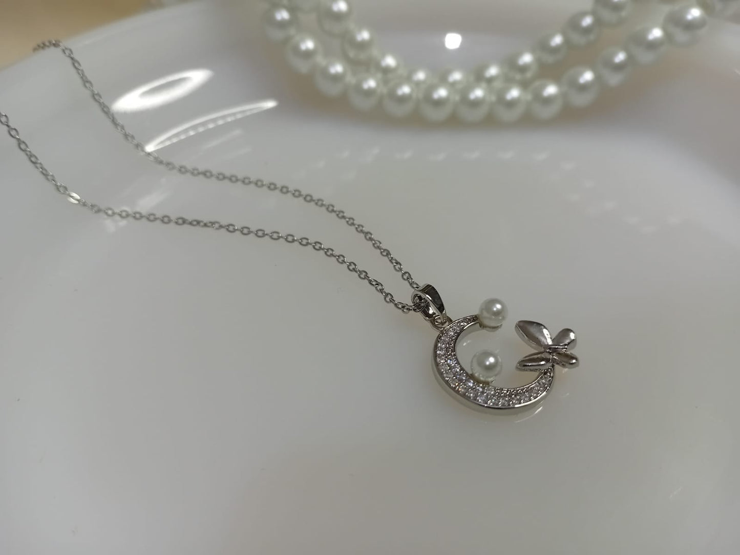 Silver Moon Pendant