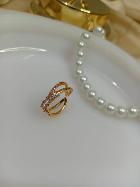 Golden Stylish Ring
