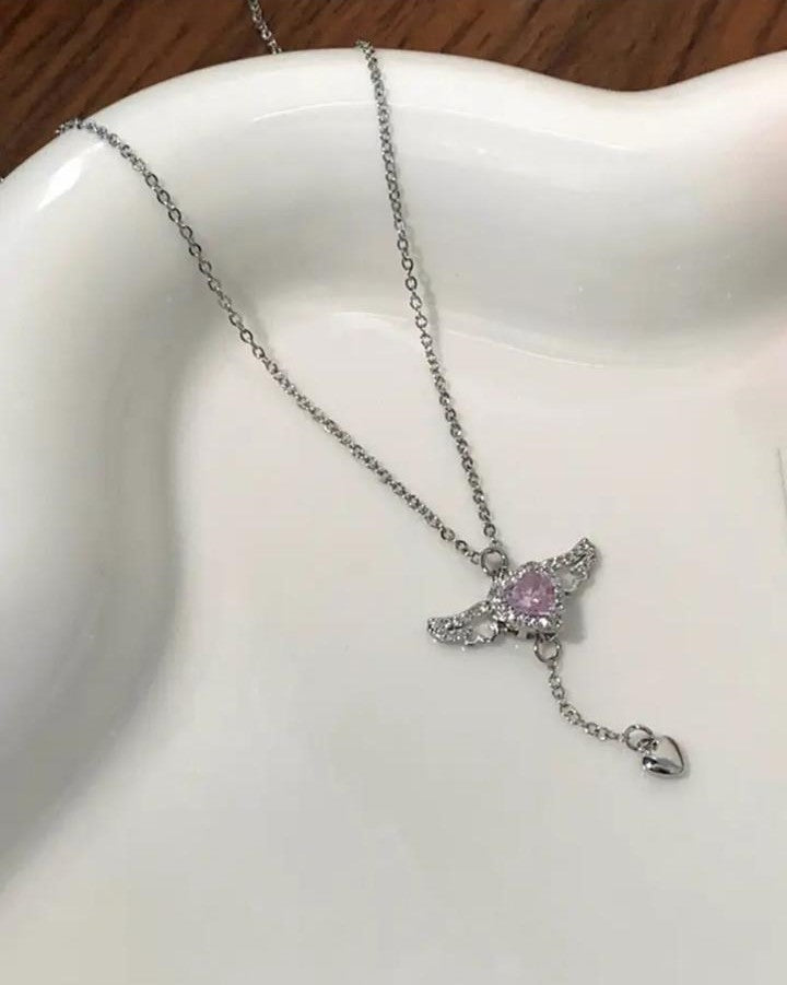 Fairy Pink Crystal Pendant