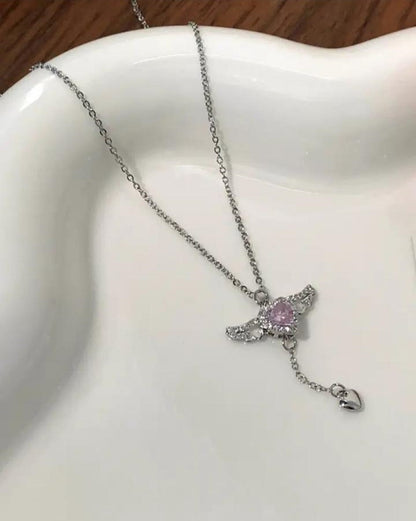 Fairy Pink Crystal Pendant