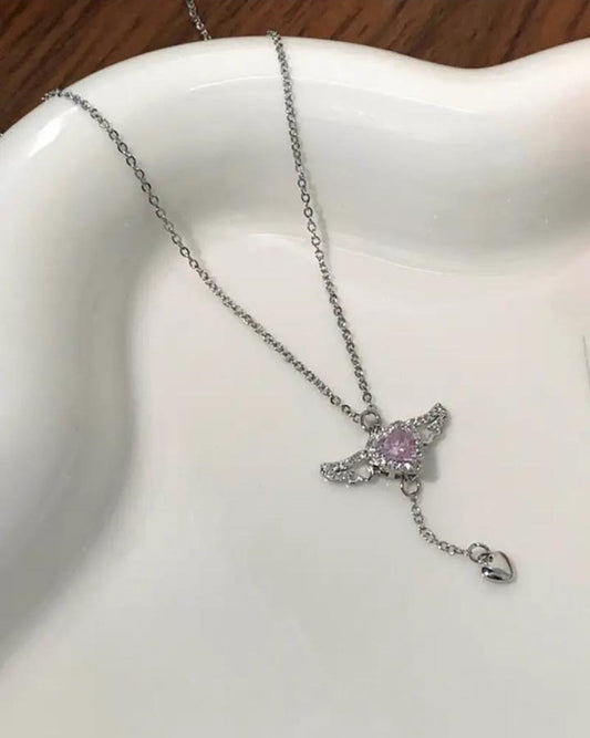 Fairy Pink Crystal Pendant