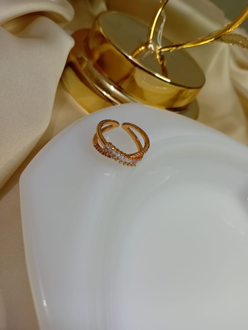 Golden Stylish Ring