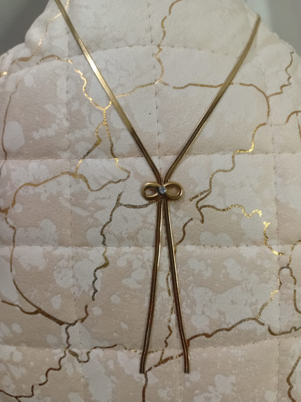 Stainless  Stylish Bow Pendant