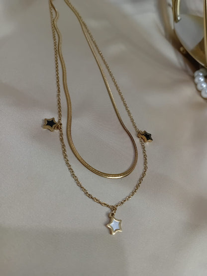 Starry night Multi layer Necklace