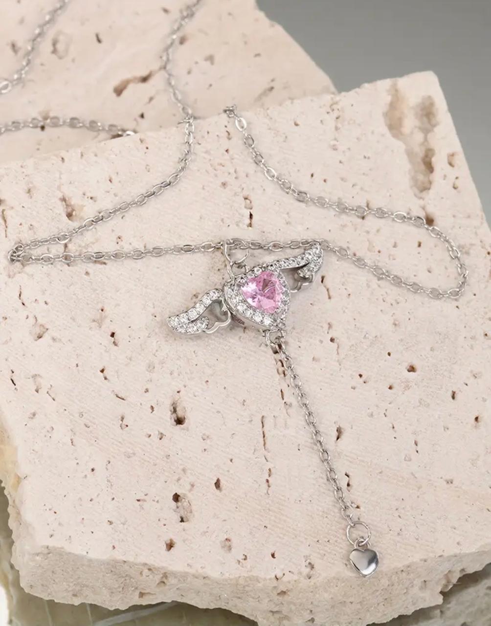 Fairy Pink Crystal Pendant