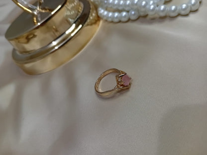 Pink Stone Ring