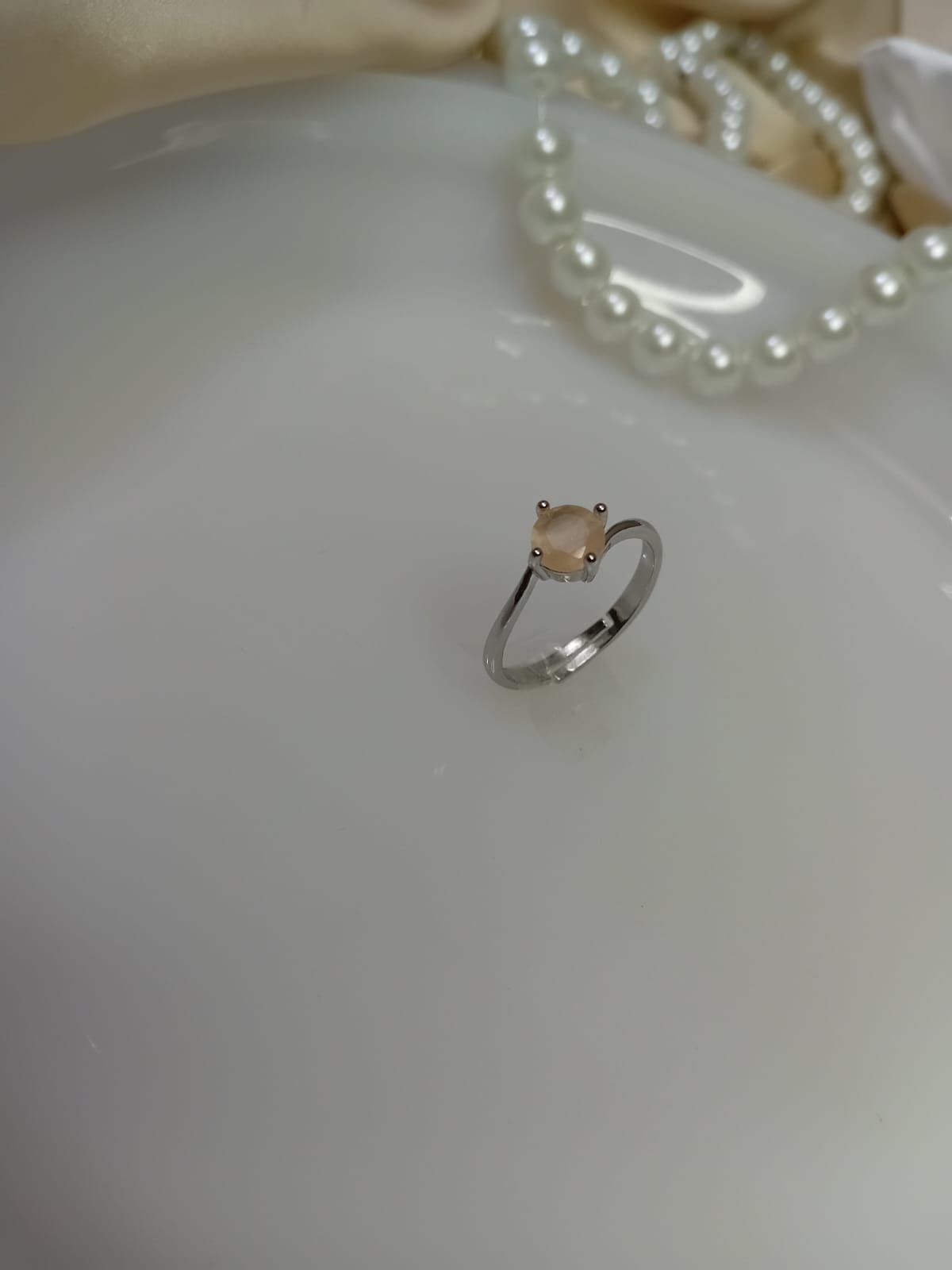 Silver Multi Stone Colour Rings In different minimal designs