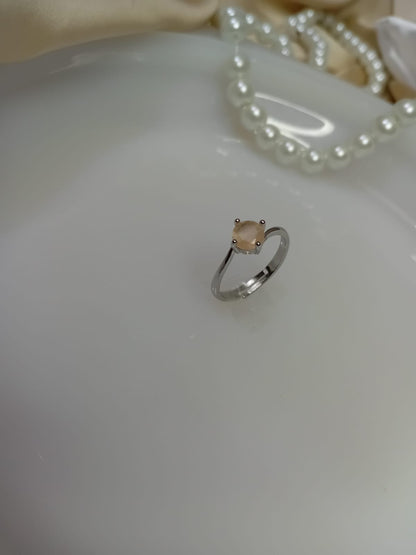 Silver Multi Stone Colour Rings In different minimal designs