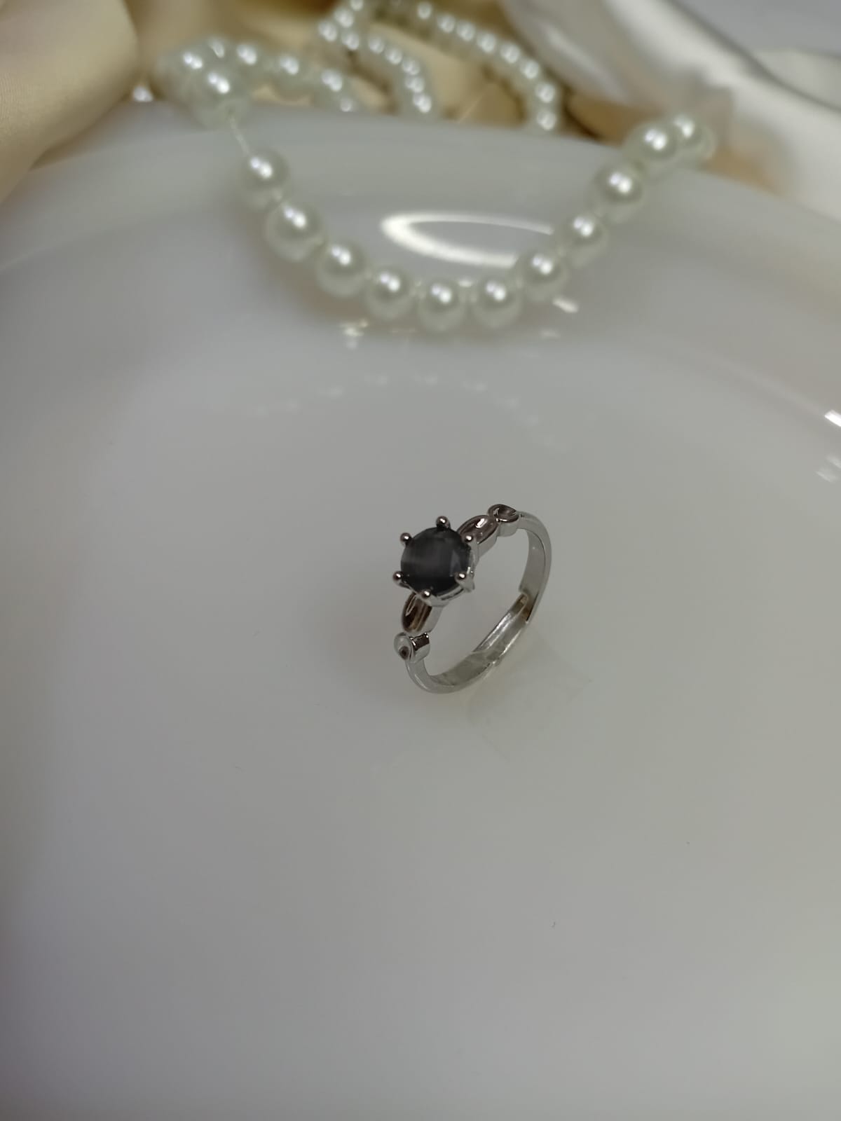 Silver Multi Stone Colour Rings In different minimal designs