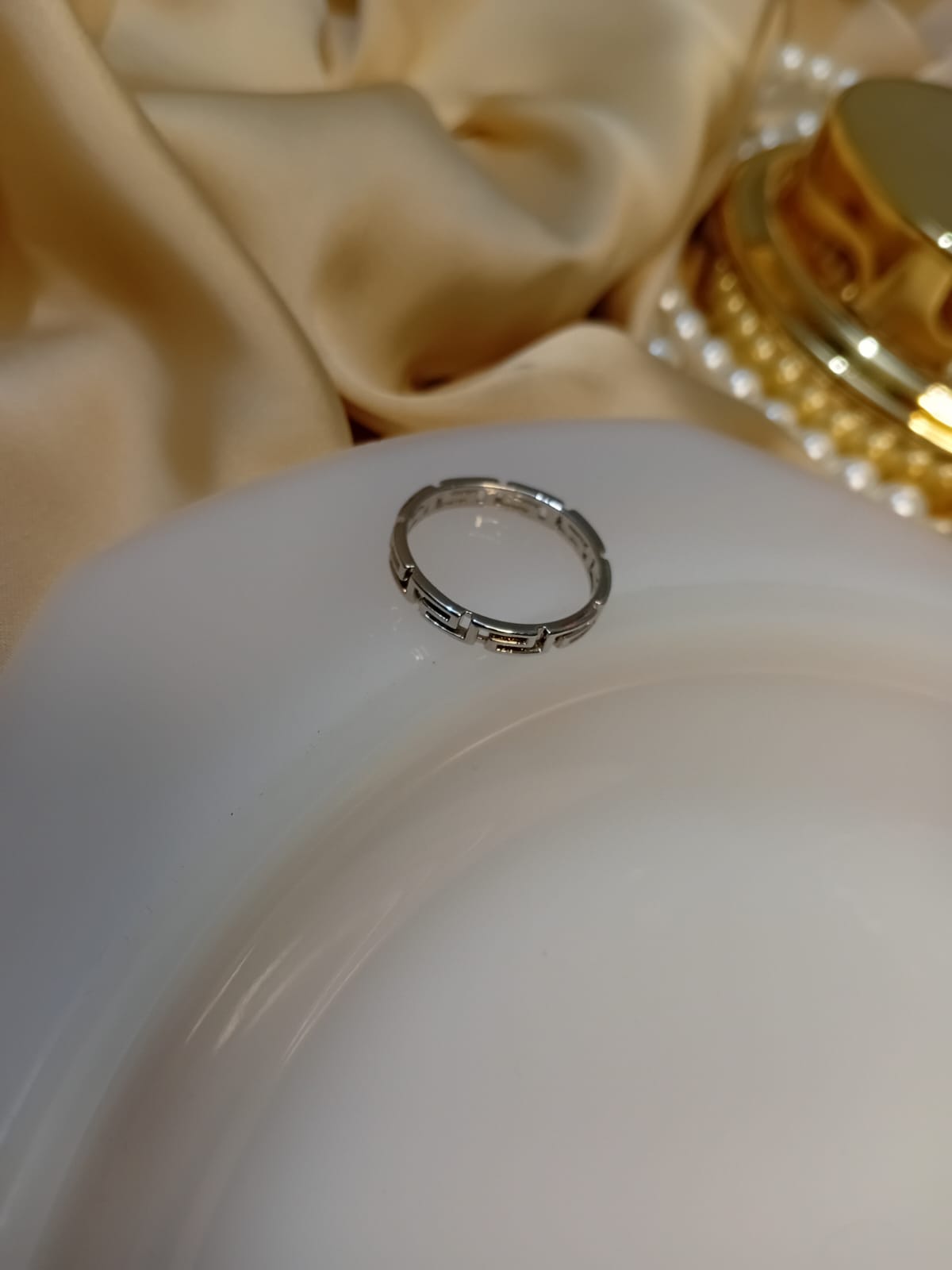 Simple Silver Design Ring