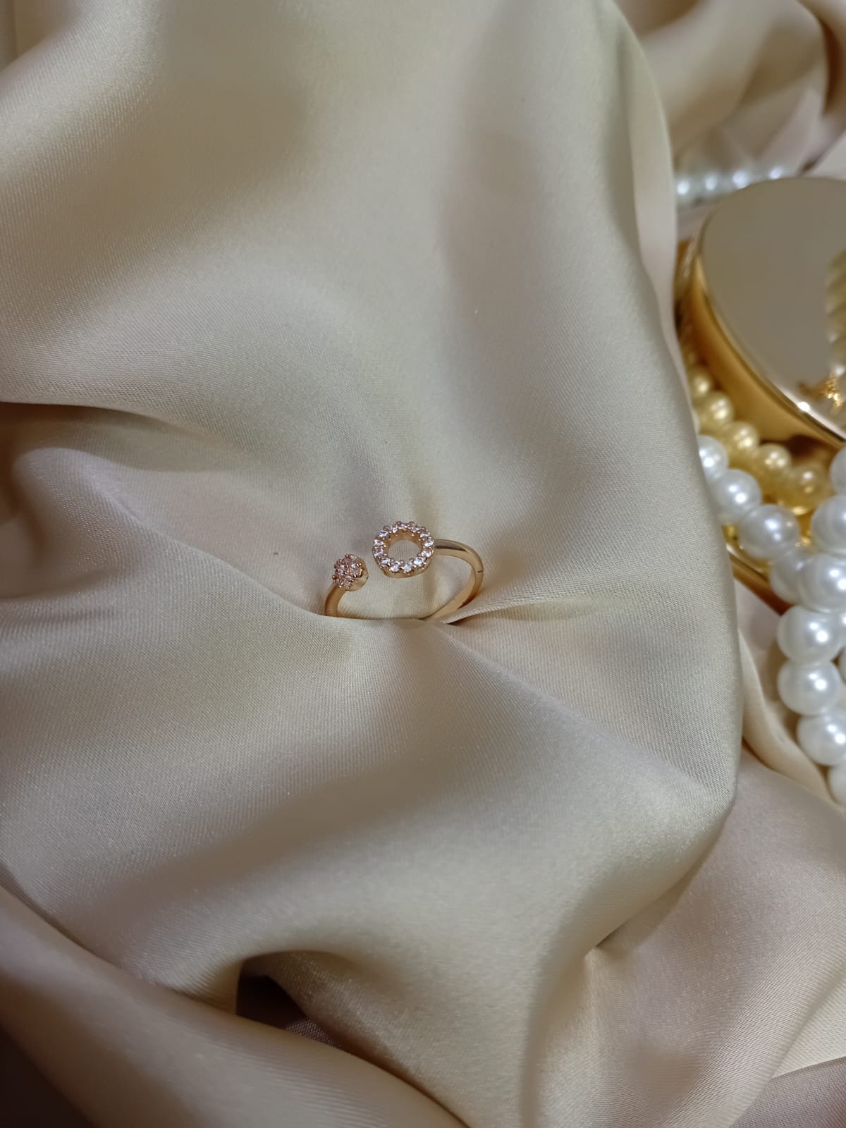 Golden Decent Design Ring