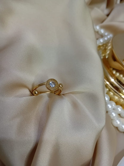 Gold Pretty Stainless Ring