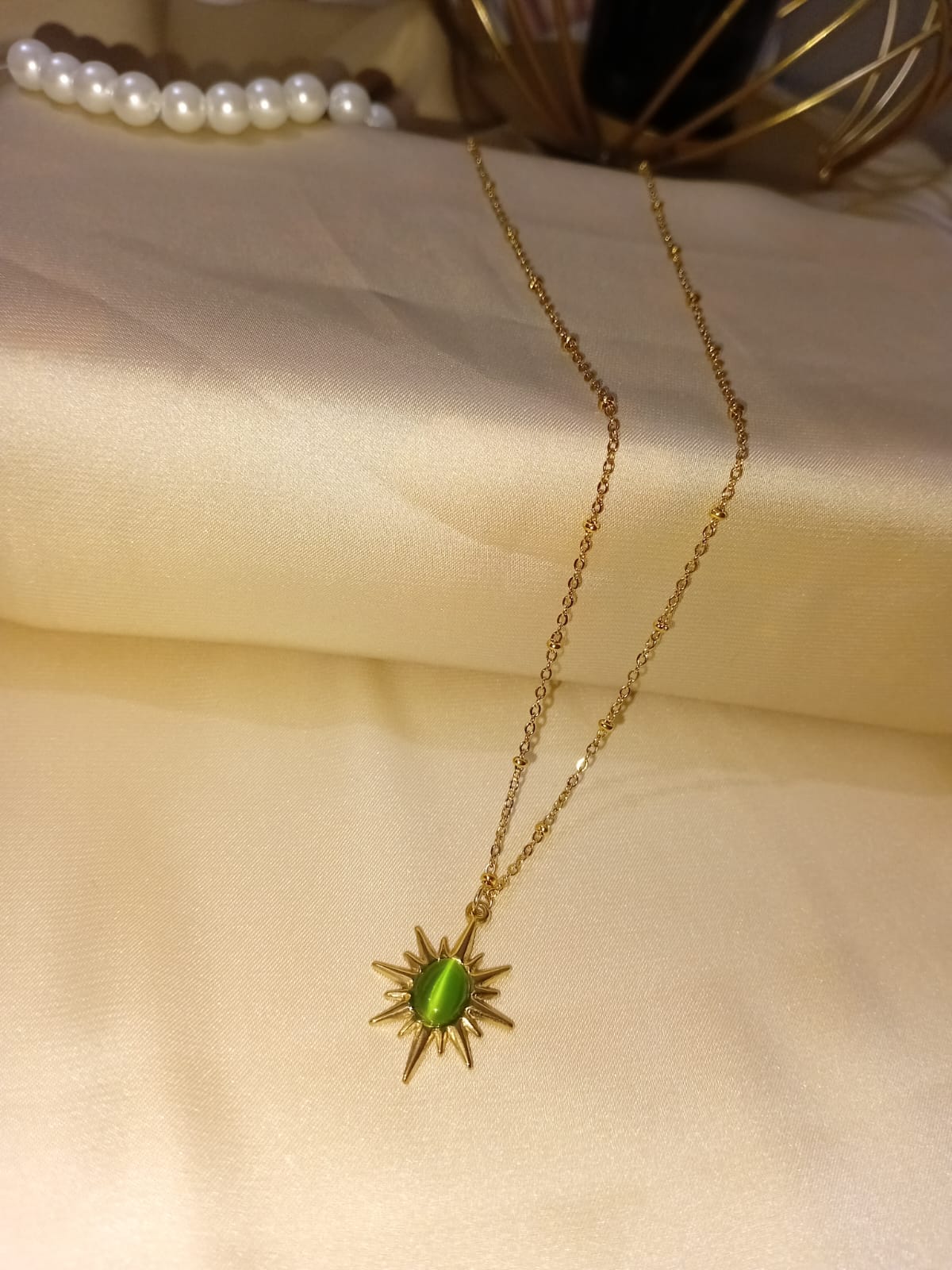 Anti Tarnish Twinkle light Pendant