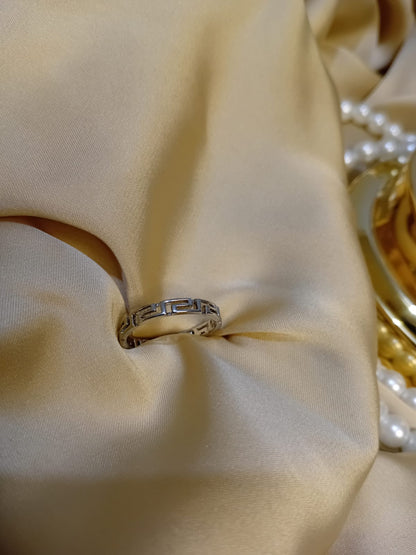 Simple Silver Design Ring