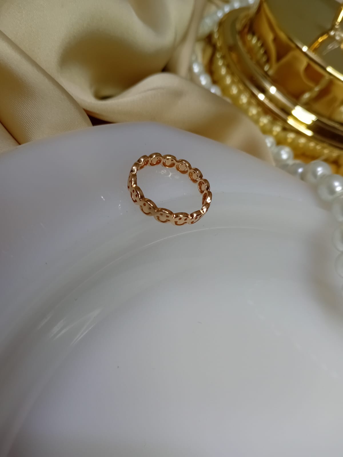 Smily Face Design Ring