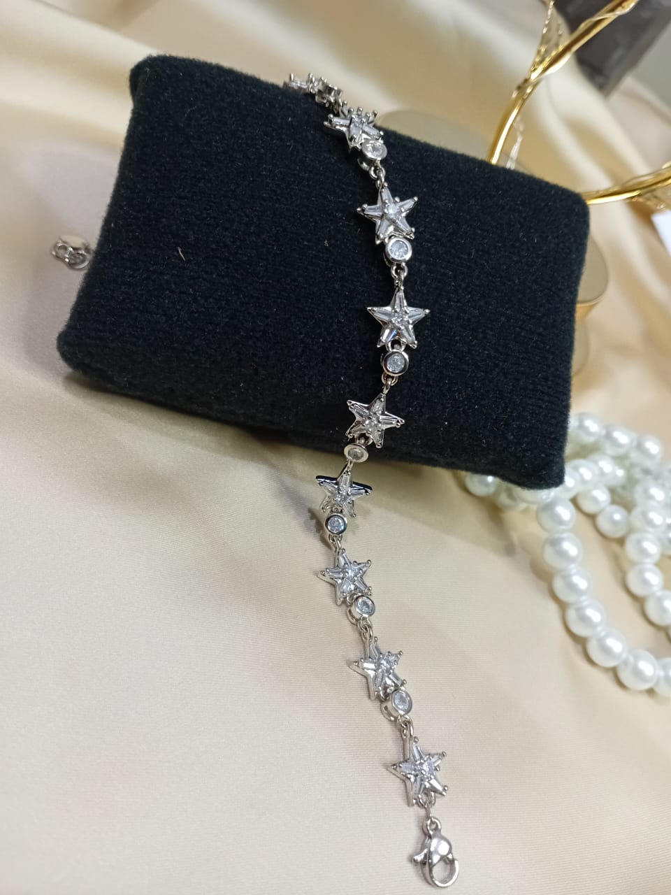 Heavy Star Line Bracelet