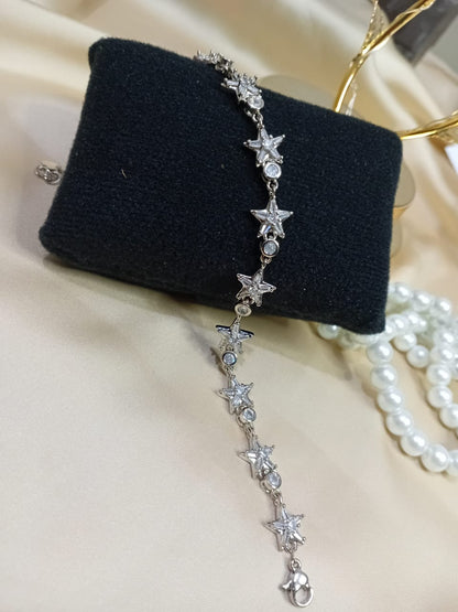 Heavy Star Line Bracelet