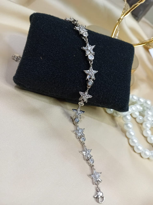 Heavy Star Line Bracelet