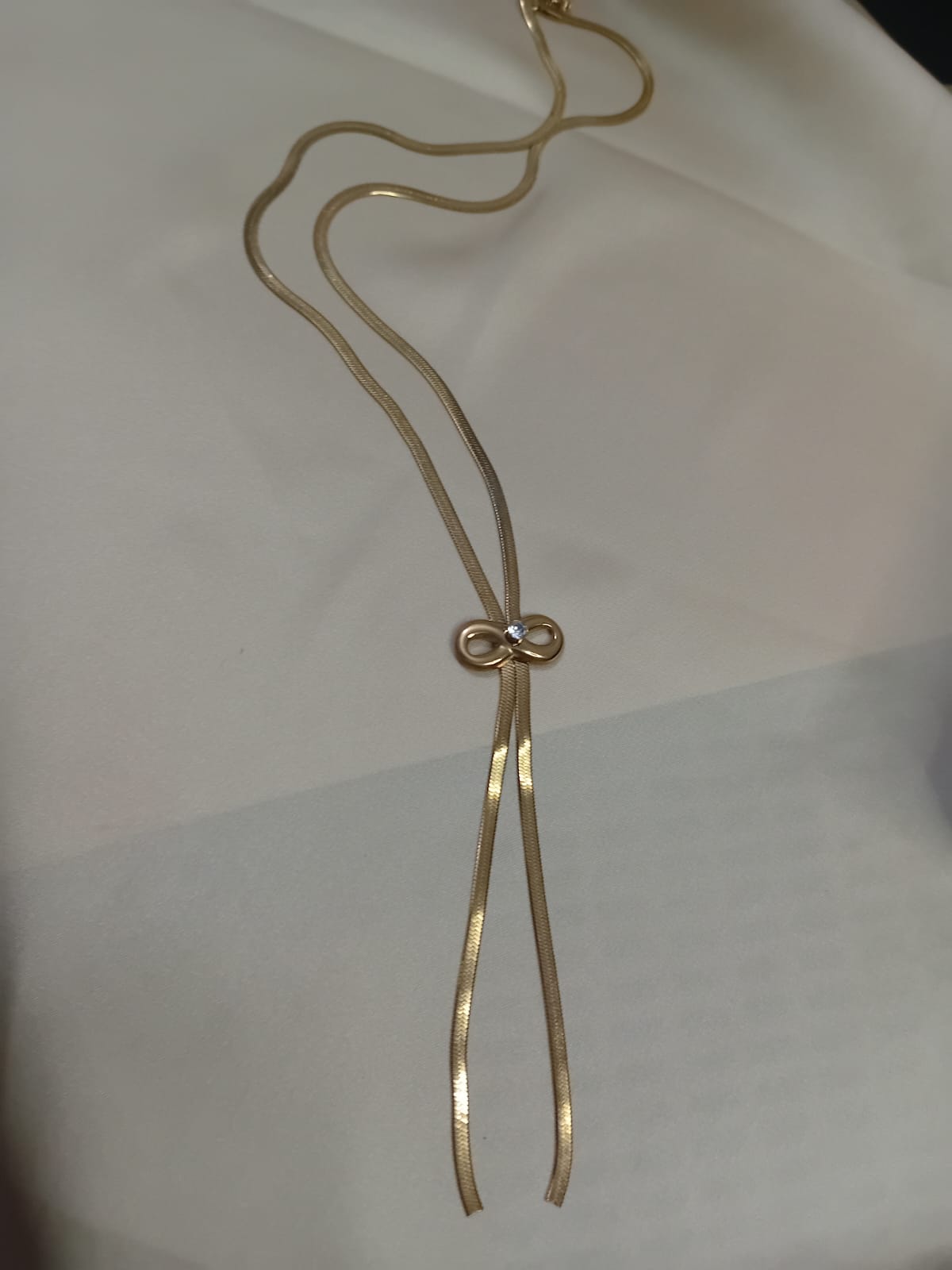 Stainless  Stylish Bow Pendant