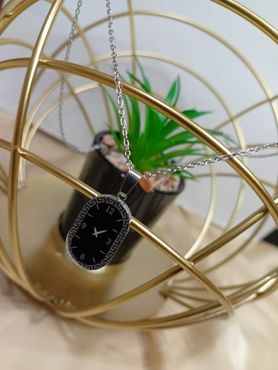 Simple Clock Design Pendant