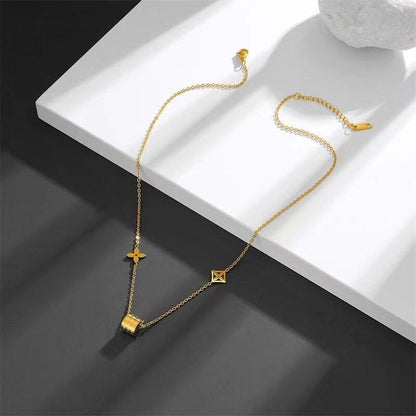 Stylish Gold Stainless Pendant