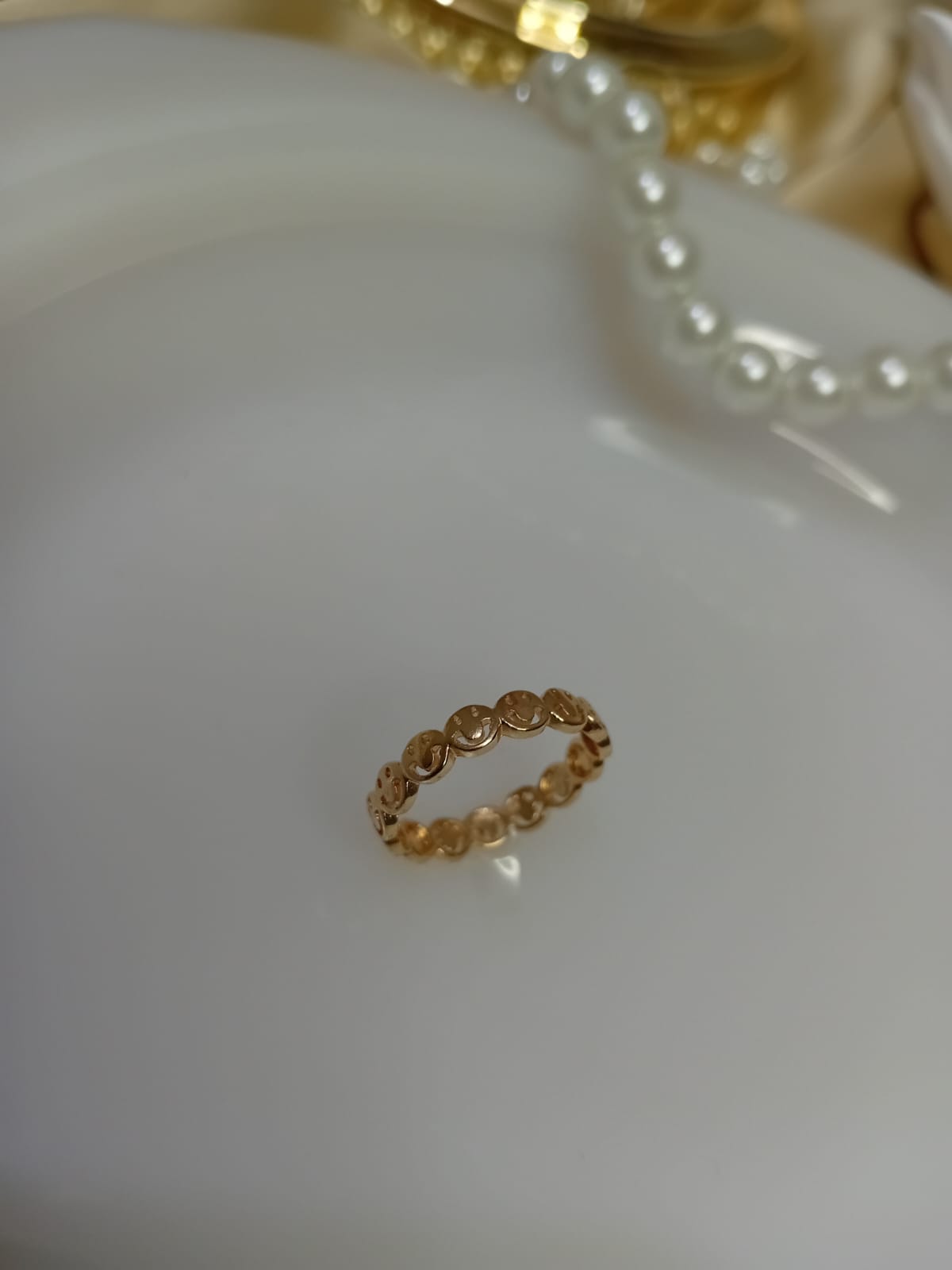Smily Face Design Ring