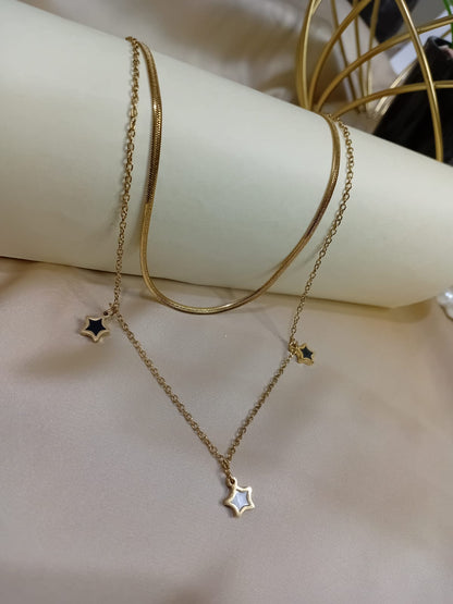 Starry night Multi layer Necklace