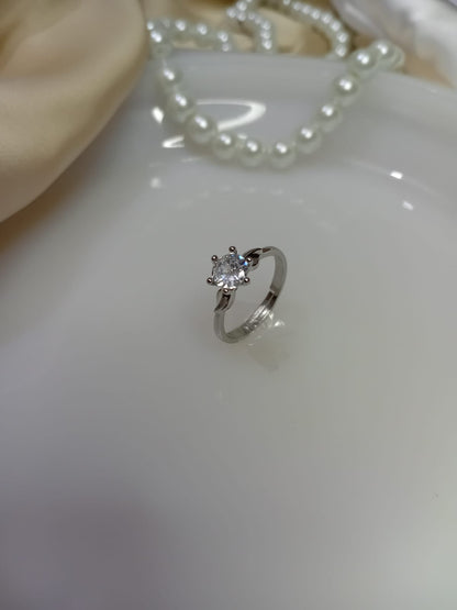 Silver Multi Stone Colour Rings In different minimal designs