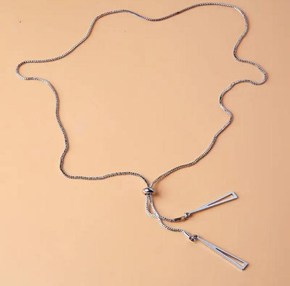 Adjustable Geomatric Triangle Pendant