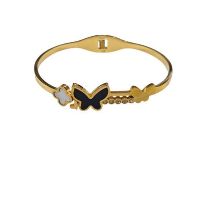 Floral Butterfly Anti Turnish Bangle