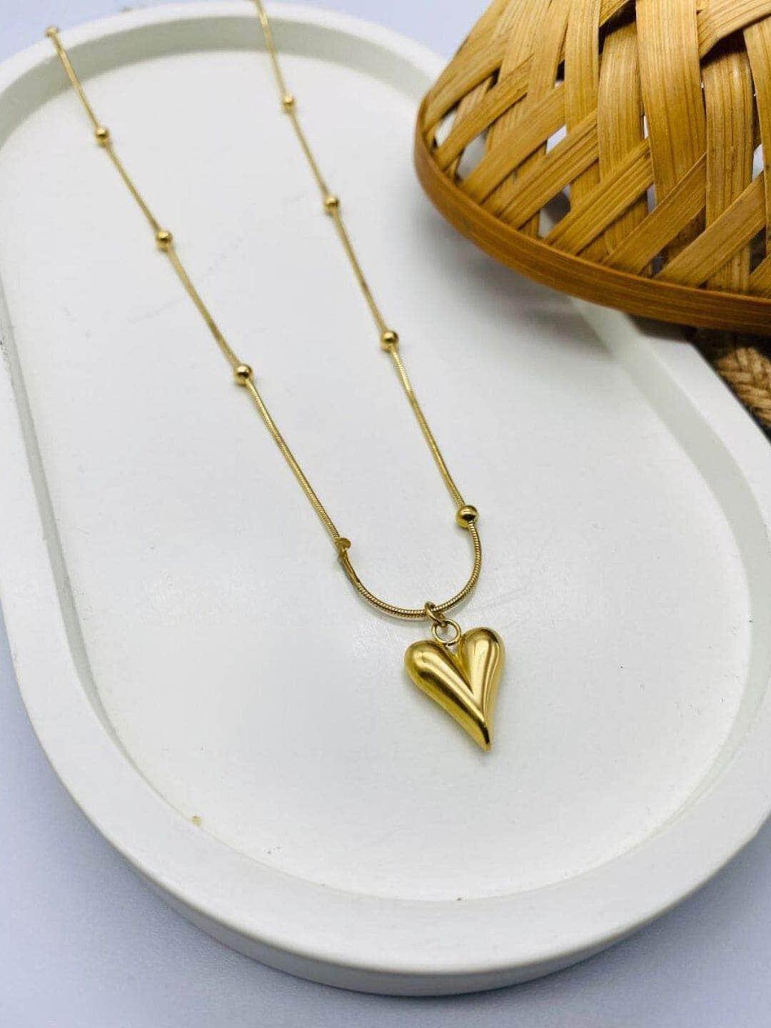 Beautiful Stainless Heart Shape Pendant